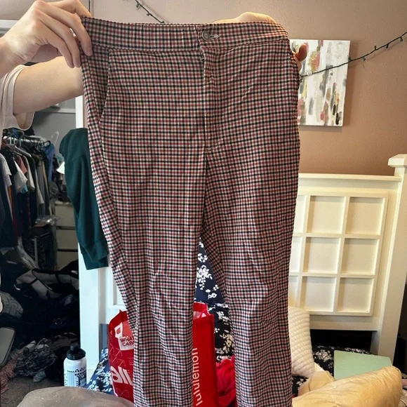 Hollister Pants Jumpsuits Hollister Plaid Pants Poshmark